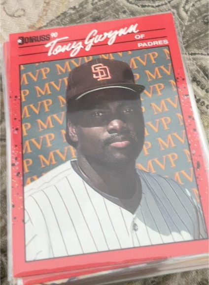 1990 Donruss #BC-4 Tony Gwynn — front