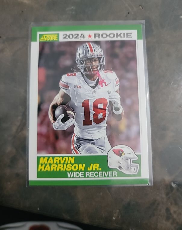 2024 Score #4 Marvin Harrison Jr. — front