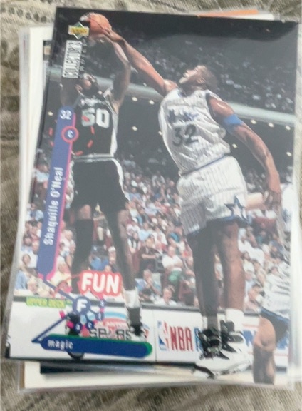 1995-96 Upper Deck Collector's Choice #184 Shaquille O'Neal — front