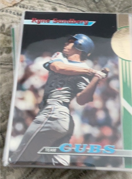 1989 Score #13 Ryne Sandberg — front