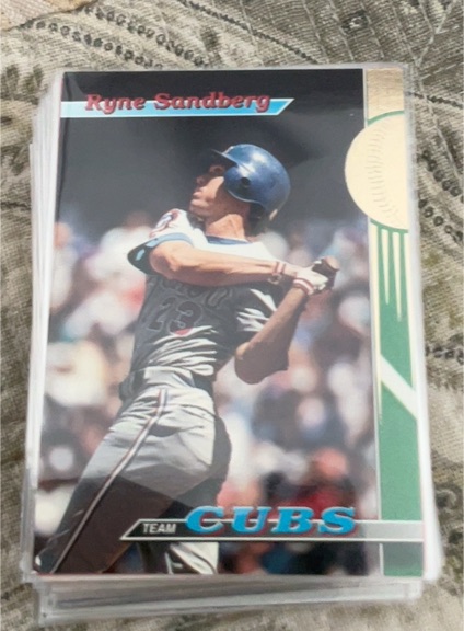 1993 Topps Stadium Club #2 Ryne Sandberg — front