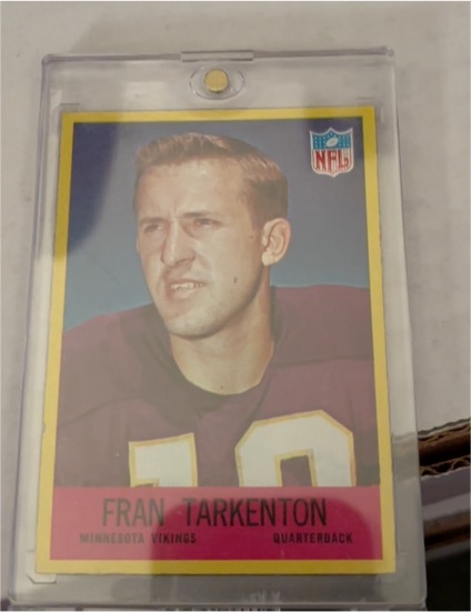 1967 Philadelphia #106 Fran Tarkenton — front