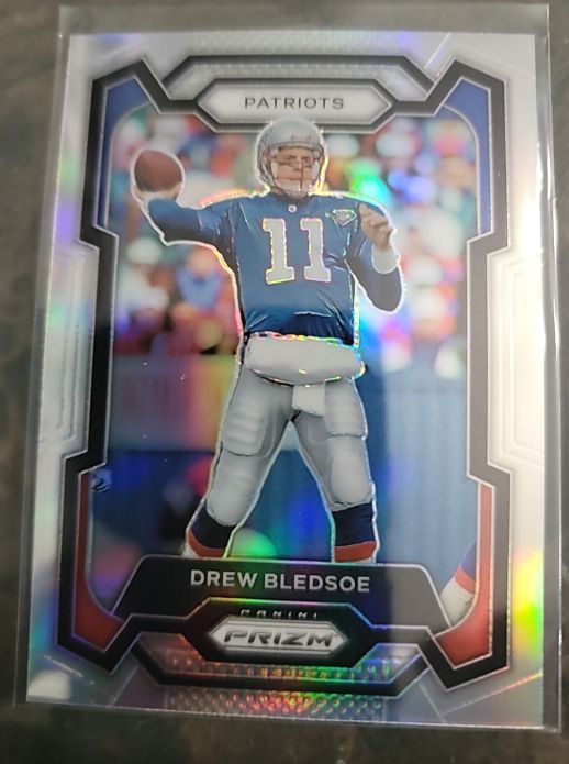 2023 Panini Prizm #203 Drew Bledsoe Silver Prizm — front