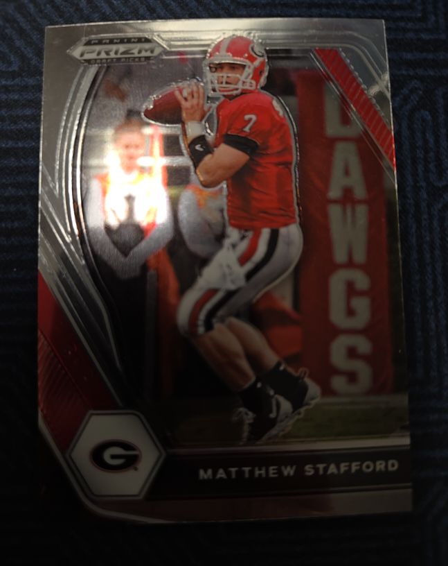 2021 Panini Prizm Draft Picks #19 Matthew Stafford — front