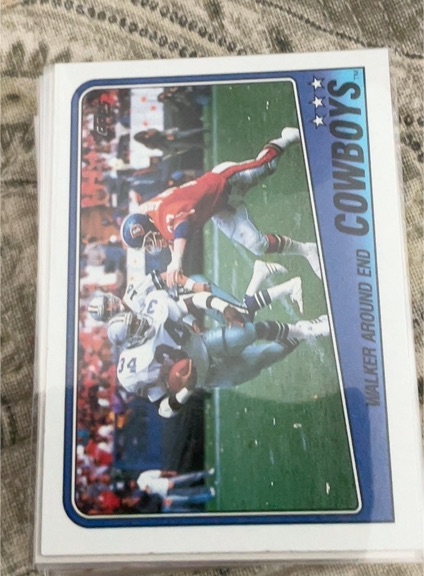 1988 Topps Football #259 Herschel Walker Dallas Cowboys Team Leaders — front