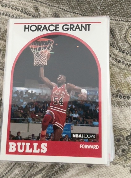 1989-90 Hoops #242 Horace Grant — front
