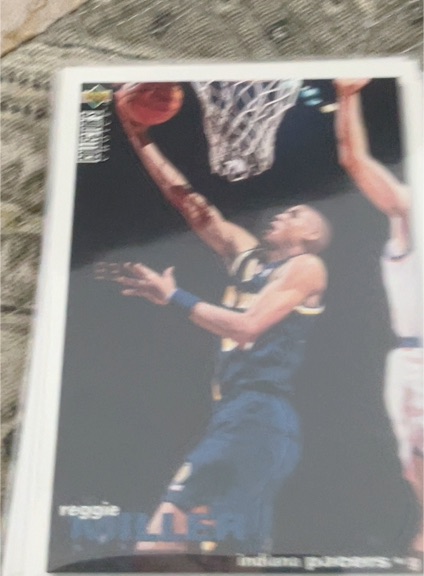 1995-96 Upper Deck Collector's Choice #157 Reggie Miller — front