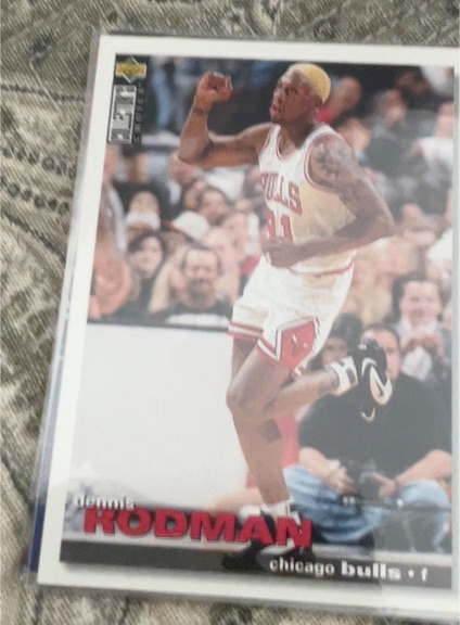1995-96 Collector's Choice #271 Dennis Rodman — front