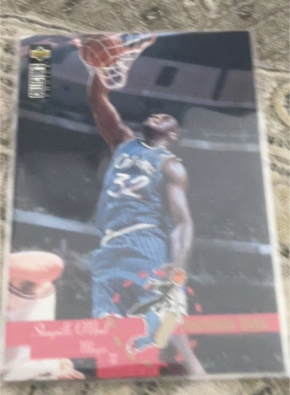 1995 Collector's Choice #202 Shaquille O'Neal — front