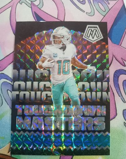 2024 Panini Mosaic Touchdown Masters #TM-JWD Jaylen Waddle — front