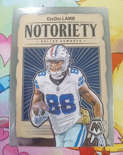 2024 Panini Mosaic #3 CeeDee Lamb Notoriety — front