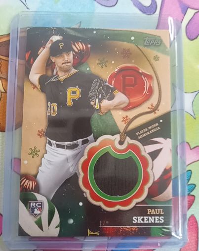 2024 Topps Holiday #RC-PS Paul Skenes — front