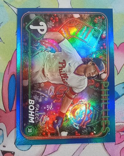 2024 Topps Holiday #H128 Alec Bohm — front