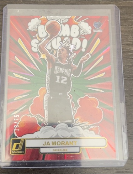 2023 Donruss Bomb Squad #BS-18 Ja Morant — front
