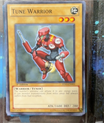 Yu-Gi-Oh! 5DS3-EN003 Tune Warrior — front