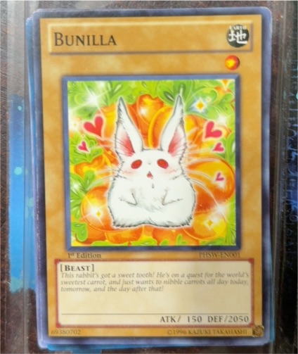 Yu-Gi-Oh! PHSW-EN001 Bunilla — front