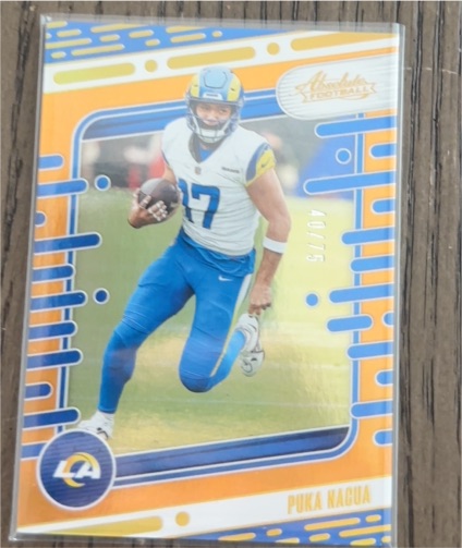 2024 Panini Absolute #61 Puka Nacua — front