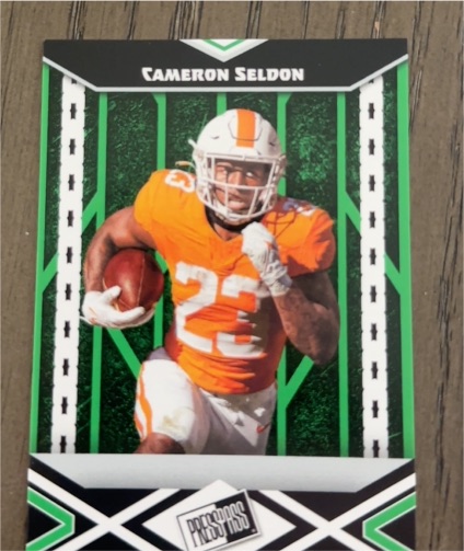 2024 Leaf Press Pass Cameron Seldon — front