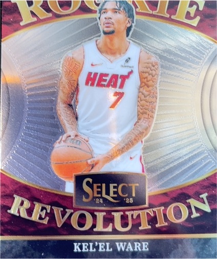 2024-25 Panini Select #8 Kel'el Ware Rookie Revolution — front