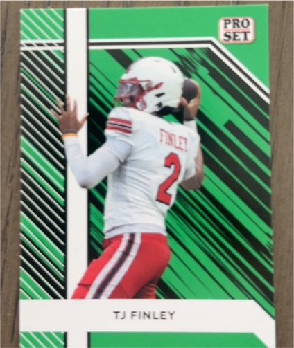 2024 Pro Set TJ Finley — front