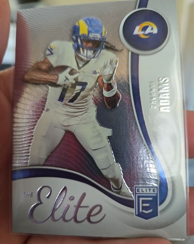 2025 Panini Donruss Elite The Elite #8 Davante Adams — front