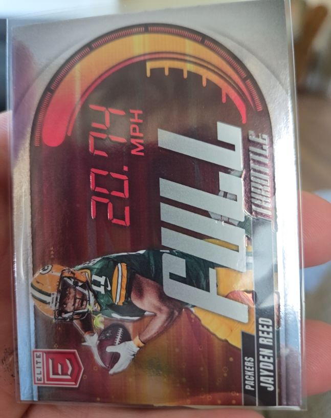 2025 Panini Donruss Elite Full Throttle Jayden Reed — front