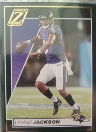2024 Panini Zenith #7 Lamar Jackson — front