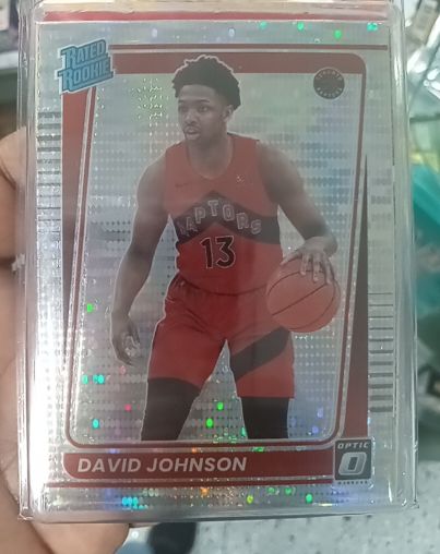 2021-22 Panini Donruss Optic #193 David Johnson — front