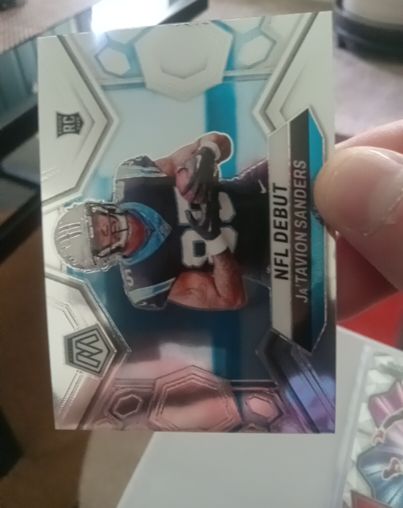 2024 Panini Mosaic NFL Debut Jatavion Sanders — front
