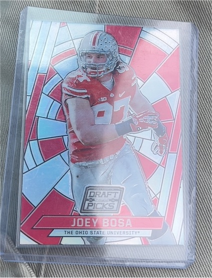 2016 Panini Prizm Draft Picks Stained Glass #87 Joey Bosa — front