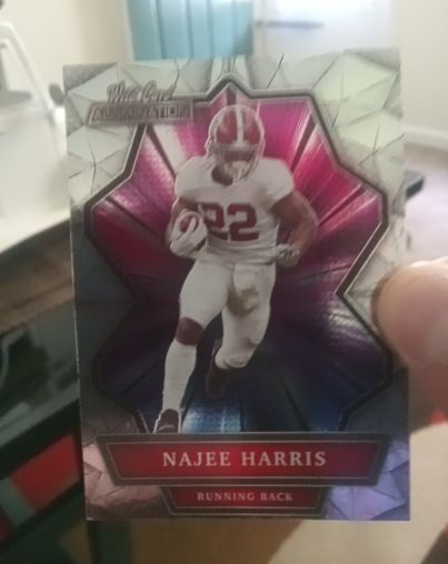 2021 Wild Card Alumination #ABC-9 Najee Harris — front