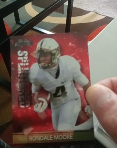 2021 Wild Card Alumination Splintered #SP-20 Rondale Moore — front