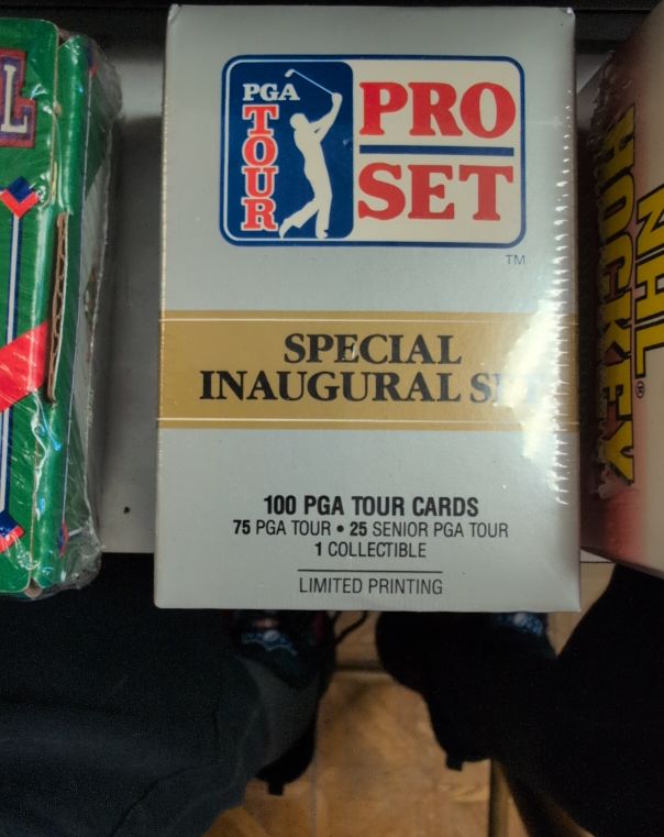 1990 Pro Set PGA Tour Special Inaugural Set 100 Cards — front