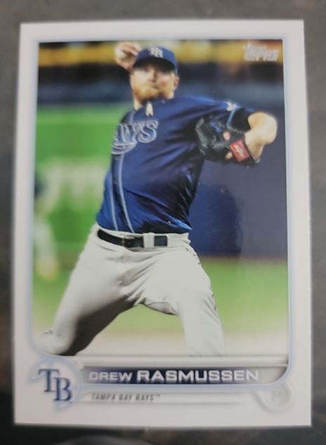 2022 Topps #482 Drew Rasmussen — front
