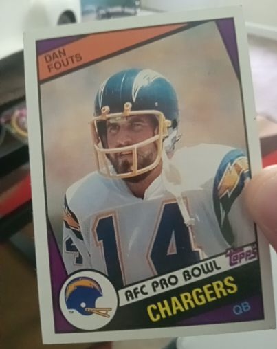 1984 Topps #179 Dan Fouts — front