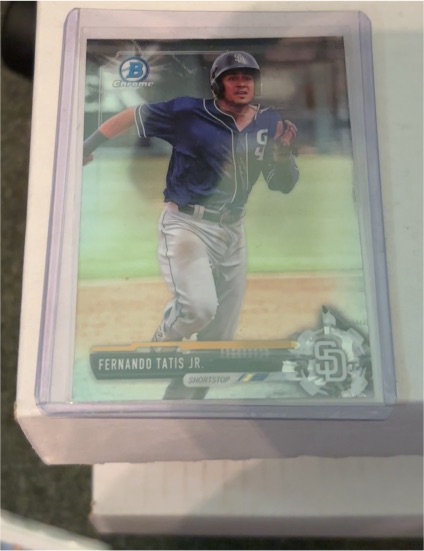 2017 Bowman Chrome Draft #BDC-71 Fernando Tatis Jr. — front