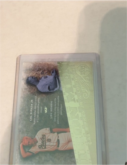 1995 Upper Deck Minors One on One #6 Cal Ripken Jr. — front