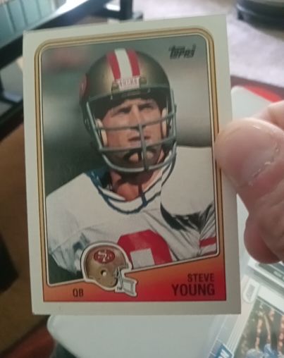 1988 Topps #39 Steve Young — front