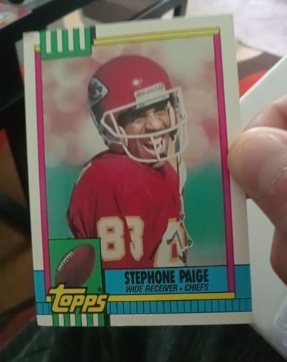 1990 Topps #258 Stephone Paige — front