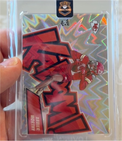 2024 Panini Absolute Kaboom! Horizontal #12 Xavier Worthy — front
