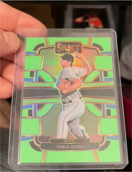 2024 Panini Select Concourse #97 Noble Meyer Miami Marlins — front