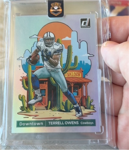 2024 Panini Donruss #8 Terrell Owens Downtown — front