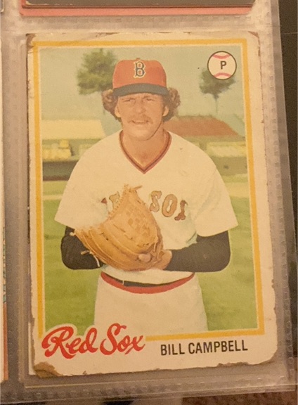 1978 Topps #545 Bill Campbell — front