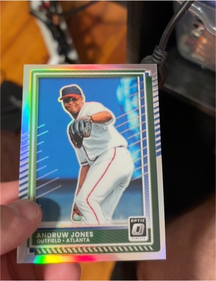 2025 Donruss Optic #13 Andruw Jones — front