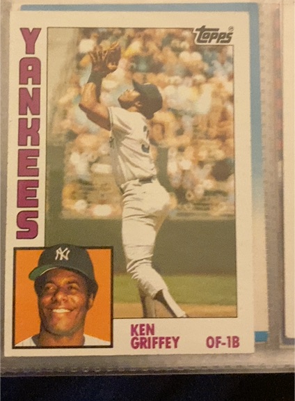 1984 Topps #770 Ken Griffey — front