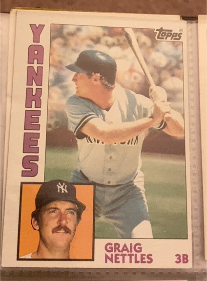 1984 Topps #175 Graig Nettles — front