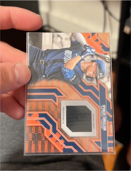 2025 Topps Series 1 City Connect Relic #CC-ST Spencer Torkelson — front