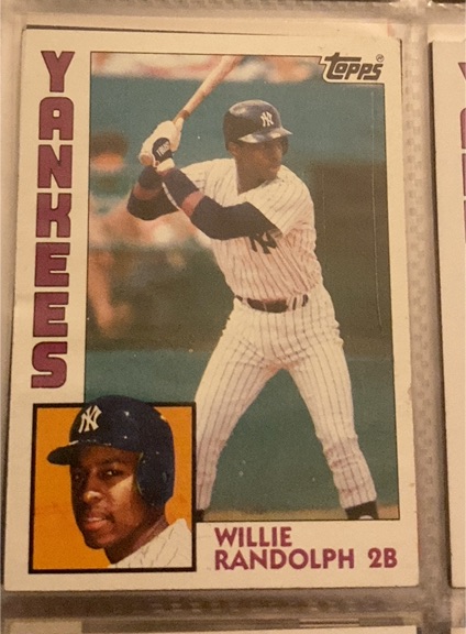 1984 Topps #360 Willie Randolph — front