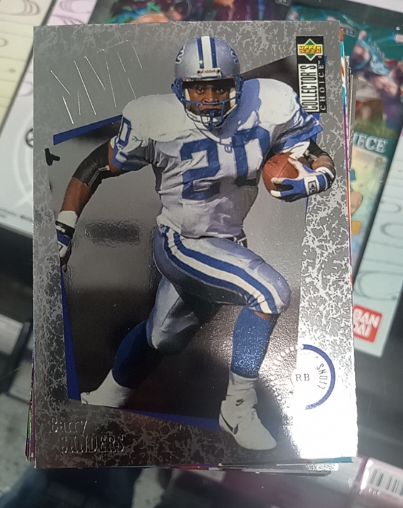 1996 Upper Deck Collector's Choice MVP #M16 Barry Sanders — front
