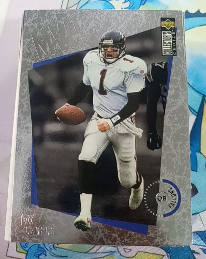 1996 Upper Deck Collector's Choice #M2 Jeff George — front